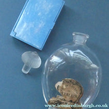 Load image into Gallery viewer, 1930s ART DECO Miniature Lily of the Valley Perfume Bottle in Early Plastic Box. ATKINSON'S, LONDON &amp; an Art Nouveau Lalique Perfume Bottle
