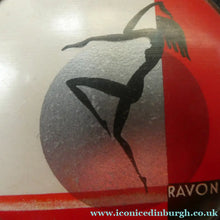 Load image into Gallery viewer, Rare 1930s ART DECO Miniature Powder Compact by RAVON / CUSSONS. Dancing Lady on Lid
