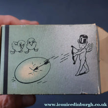 Load image into Gallery viewer, 1930s Art Deco Miniature Saville’s Mischief Egg Perfume Bottle (with rare card box) - Art Deco Perfume Bottle
