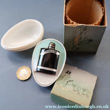 Load image into Gallery viewer, 1930s Art Deco Miniature Saville’s Mischief Egg Perfume Bottle (with rare card box) - Art Deco Perfume Bottle
