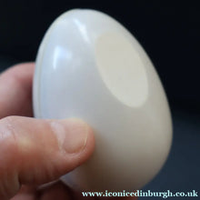 Load image into Gallery viewer, 1930s Art Deco Miniature Saville’s Mischief Egg Perfume Bottle (with rare card box) - Art Deco Perfume Bottle
