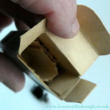Load image into Gallery viewer, 1930s ART DECO Miniature Saville's MISCHIEF Perfume Bottle in Original Retail Box
