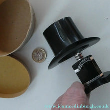 Load image into Gallery viewer, 1930s ART DECO Miniature Saville's MISCHIEF Perfume Bottle in Top Hat Box 
