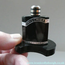 Load image into Gallery viewer, 1930s ART DECO Miniature Saville's MISCHIEF Perfume Bottle in Top Hat Box 
