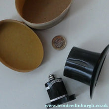 Load image into Gallery viewer, 1930s ART DECO Miniature Saville's MISCHIEF Perfume Bottle in Top Hat Box 
