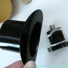Load image into Gallery viewer, 1930s ART DECO Miniature Saville's MISCHIEF Perfume Bottle in Top Hat Box 
