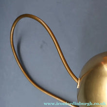 Load image into Gallery viewer, Vintage Opaque White Milk Glass ART DECO Hanging Lampshade with Brass Fittings
