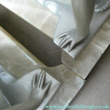 Load image into Gallery viewer, Frankart Cast Metal 1920s Art Deco Nude Ladies Bookends. Alabaster Base
