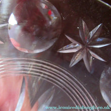 Load image into Gallery viewer, 1930s / 1940s Set of Six Webb Corbett Tall Crystal Engraved Wine Glasses
