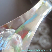 Load image into Gallery viewer, 1930s / 1940s Set of Six Webb Corbett Tall Crystal Engraved Wine Glasses
