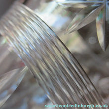 Load image into Gallery viewer, 1930s / 1940s Set of Six Webb Corbett Tall Crystal Engraved Wine Glasses
