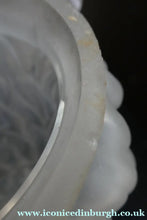 Load image into Gallery viewer, VERY LARGE Vintage 1930s Satin Glass ART DECO Light Shade in the Form of a Flaming Torch.
