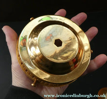 Load image into Gallery viewer, VERY LARGE Vintage 1930s Satin Glass ART DECO Light Shade in the Form of a Flaming Torch.
