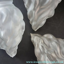 Load image into Gallery viewer, 1920s 1930s Art Deco Flame or Torch Shape Satin Glass Light Shade
