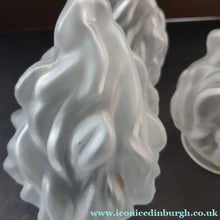 Load image into Gallery viewer, 1920s 1930s Art Deco Flame or Torch Shape Satin Glass Light Shade

