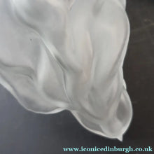 Load image into Gallery viewer, 1920s 1930s Art Deco Flame or Torch Shape Satin Glass Light Shade

