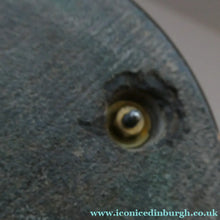 Load image into Gallery viewer,  1930s Art Deco Silver Plate Greyhound Sculpture. Mounted on a Coin or Pin Dish
