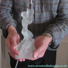 Load image into Gallery viewer, 1930s Walther &amp; Sohne German Art Deco Frosted Glass Nude Table Lamp
