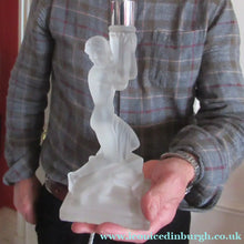 Load image into Gallery viewer, 1930s Walther &amp; Sohne German Art Deco Frosted Glass Nude Table Lamp
