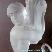 Load image into Gallery viewer, 1930s Walther &amp; Sohne German Art Deco Frosted Glass Nude Table Lamp
