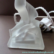Load image into Gallery viewer, 1930s Walther &amp; Sohne German Art Deco Frosted Glass Nude Table Lamp
