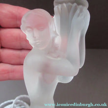 Load image into Gallery viewer, 1930s Walther &amp; Sohne German Art Deco Frosted Glass Nude Table Lamp
