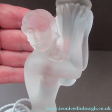 Load image into Gallery viewer, 1930s Walther &amp; Sohne German Art Deco Frosted Glass Nude Table Lamp
