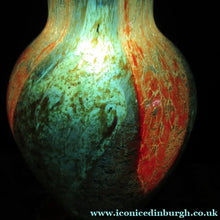 Load image into Gallery viewer, 1930s WMK Ikora Glass Lamp. Lights up Inside
