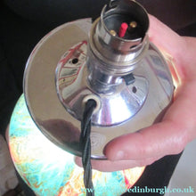Load image into Gallery viewer, 1930s WMK Ikora Glass Lamp. Lights up Inside
