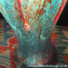 Load image into Gallery viewer, 1930s WMK Ikora Glass Lamp. Lights up Inside
