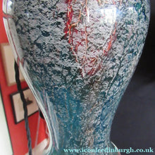 Load image into Gallery viewer, 1930s WMK Ikora Glass Lamp. Lights up Inside

