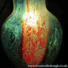 Load image into Gallery viewer, 1930s WMK Ikora Glass Lamp. Lights up Inside
