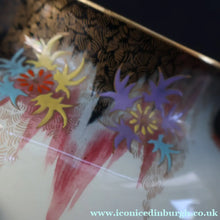 Load image into Gallery viewer, 1930s Carlton Ware Lustre Vase with Fabulous Sketching Bird Pattern. - British Ceramics
