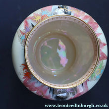 Load image into Gallery viewer, 1930s Carlton Ware Lustre Vase with Fabulous Sketching Bird Pattern. - British Ceramics
