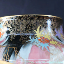 Load image into Gallery viewer, 1930s Carlton Ware Lustre Vase with Fabulous Sketching Bird Pattern. - British Ceramics

