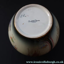 Load image into Gallery viewer, 1930s Carlton Ware Lustre Vase with Fabulous Sketching Bird Pattern. - British Ceramics
