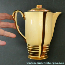 Load image into Gallery viewer, 1930s Carlton Ware (Wiltshaw and Robinson) PARISIENNE coffee set 
