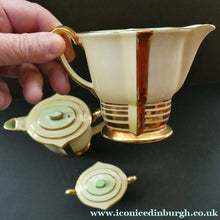 Load image into Gallery viewer, 1930s Carlton Ware (Wiltshaw and Robinson) PARISIENNE coffee set 
