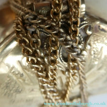 Load image into Gallery viewer, Collectable PAIR of Vintage 1930s Indian Brass and Copper Hanging Pillow Shape Purses
