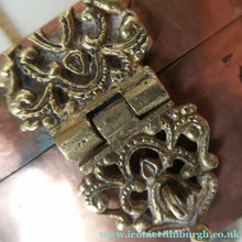 Load image into Gallery viewer, Collectable PAIR of Vintage 1930s Indian Brass and Copper Hanging Pillow Shape Purses
