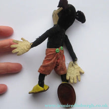 Load image into Gallery viewer, 1930s Deans Miniature Rag Doll Mickey Mouse Early Disney Mickey Toy
