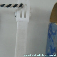 Load image into Gallery viewer, Very Rare 1930s Delavelle Blue Orchid Perfume Bottle in Novelty Guitar Case
