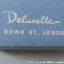 Load image into Gallery viewer, Very Rare 1930s Delavelle Blue Orchid Perfume Bottle in Novelty Guitar Case
