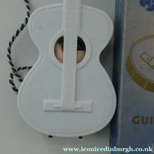 Load image into Gallery viewer, Very Rare 1930s Delavelle Blue Orchid Perfume Bottle in Novelty Guitar Case
