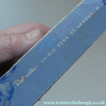 Load image into Gallery viewer, Very Rare 1930s Delavelle Blue Orchid Perfume Bottle in Novelty Guitar Case
