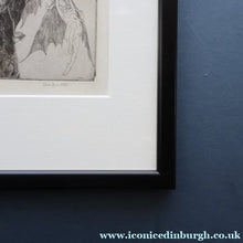 Load image into Gallery viewer, Strange 1930s Etching Featuring Winged Imps by Doris Boulton-Maude. Entitled "The Dead Tree.
