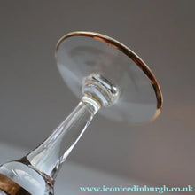 Load image into Gallery viewer, Vintage 1930s Glass Cockerel / Rooster Miniature Liqueur Glasses
