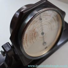 Load image into Gallery viewer, 1930s Free-Standing Desktop Bakelite Barometer Bennett's Worthing STORMOGUIDE by Short &amp; Mason. WORKING
