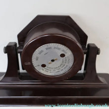 Load image into Gallery viewer, 1930s Free-Standing Desktop Bakelite Barometer Bennett's Worthing STORMOGUIDE by Short &amp; Mason. WORKING
