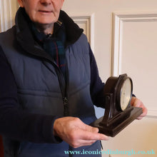 Load image into Gallery viewer, 1930s Free-Standing Desktop Bakelite Barometer Bennett's Worthing STORMOGUIDE by Short &amp; Mason. WORKING
